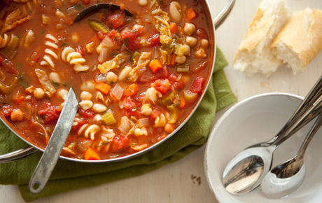 Hearty Minestrone Soup