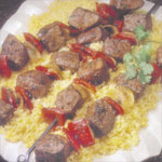 Moroccan Beef Kabobs