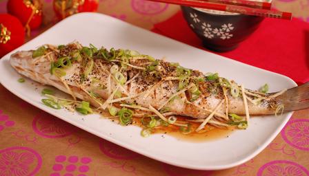 Steamed Cantonese-style Fish