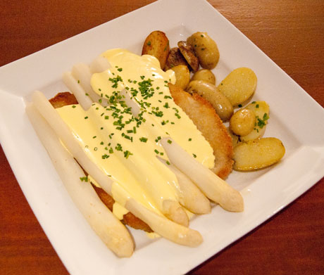Bavarian Beerhouse asparagus
