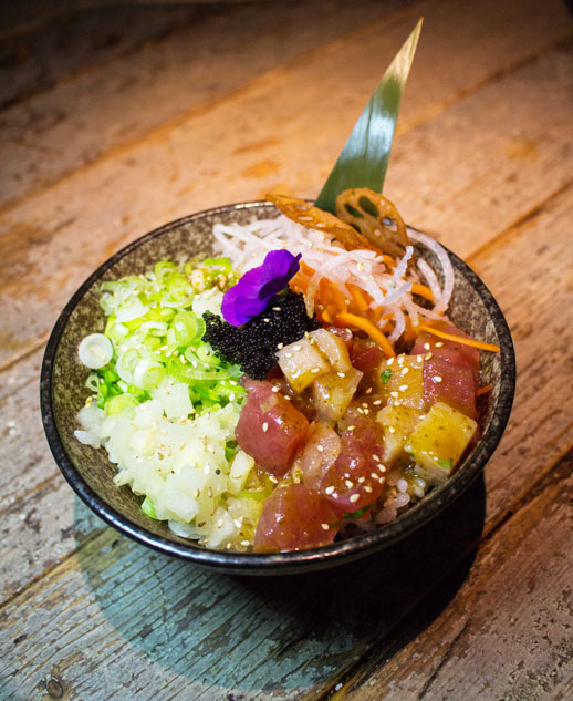 Black roe poke
