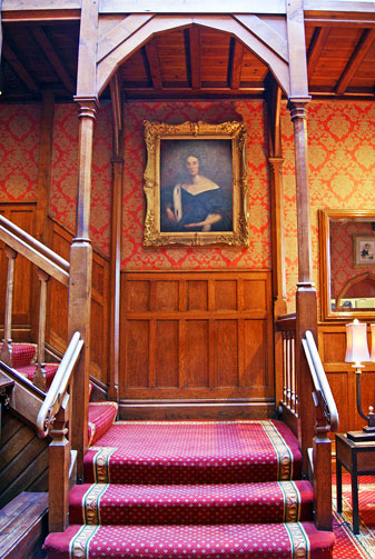 Careys Manor stairs