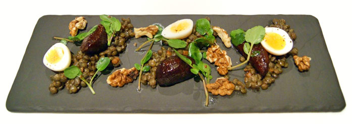 Castle Restaurant lentils