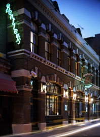 london restaurant review Bentley’s Grill Exterior