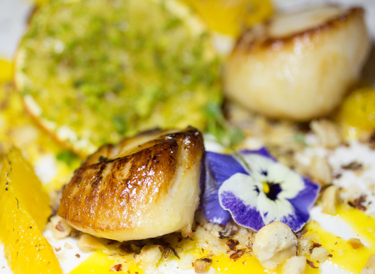 Luton Hoo seafood