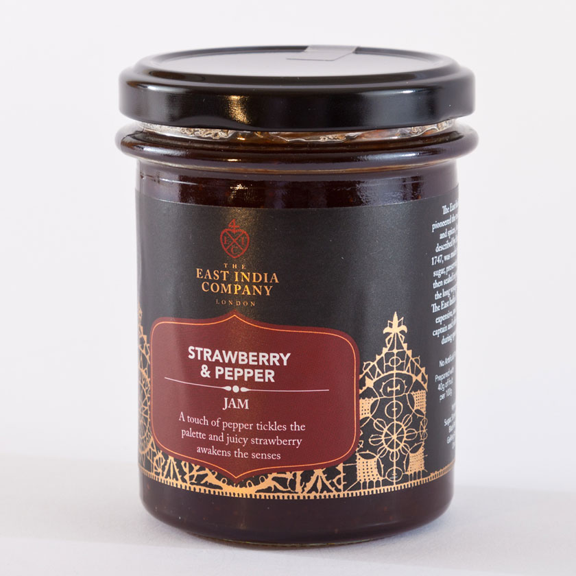 Strawberry and pepper jam