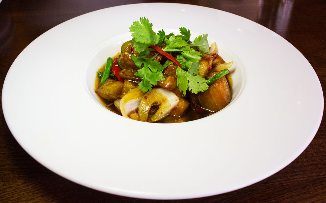 Thai Square aubergine