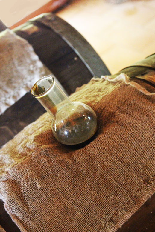 Balsamic vinegar barrel