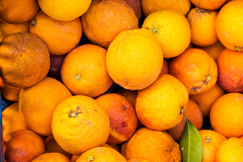 Sicily citrus oranges