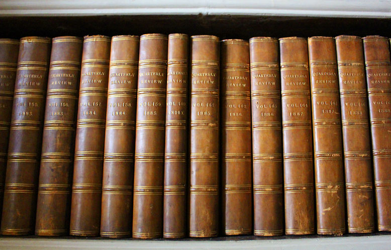 Strawberry Hill House library