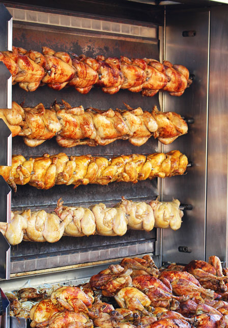 market chicken