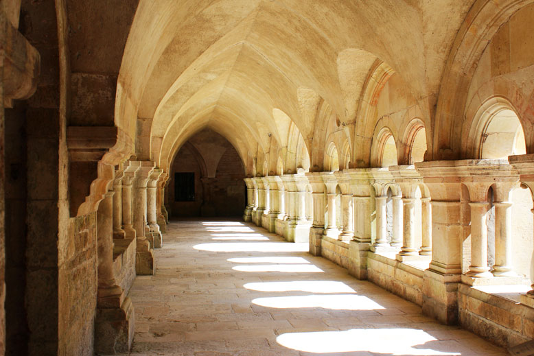 Fontenay Abbey cloister
