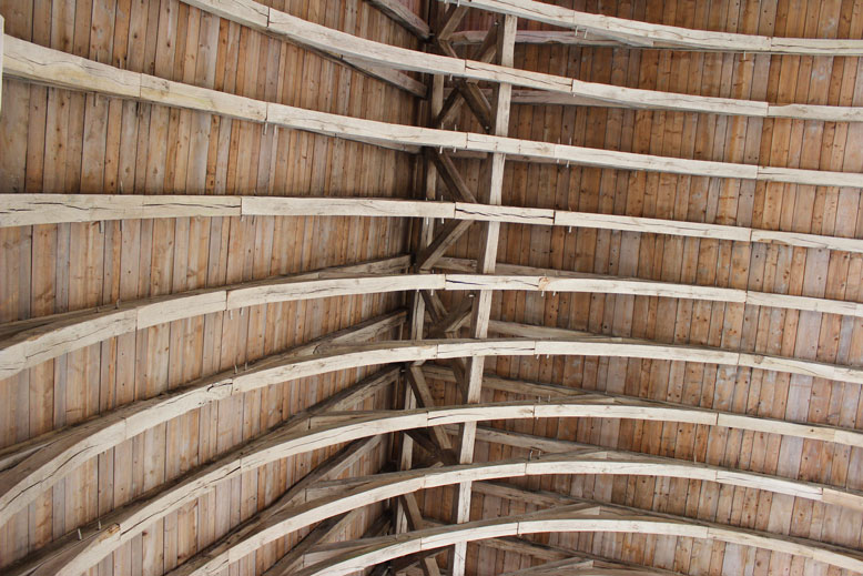 Fontenay Abbey roof