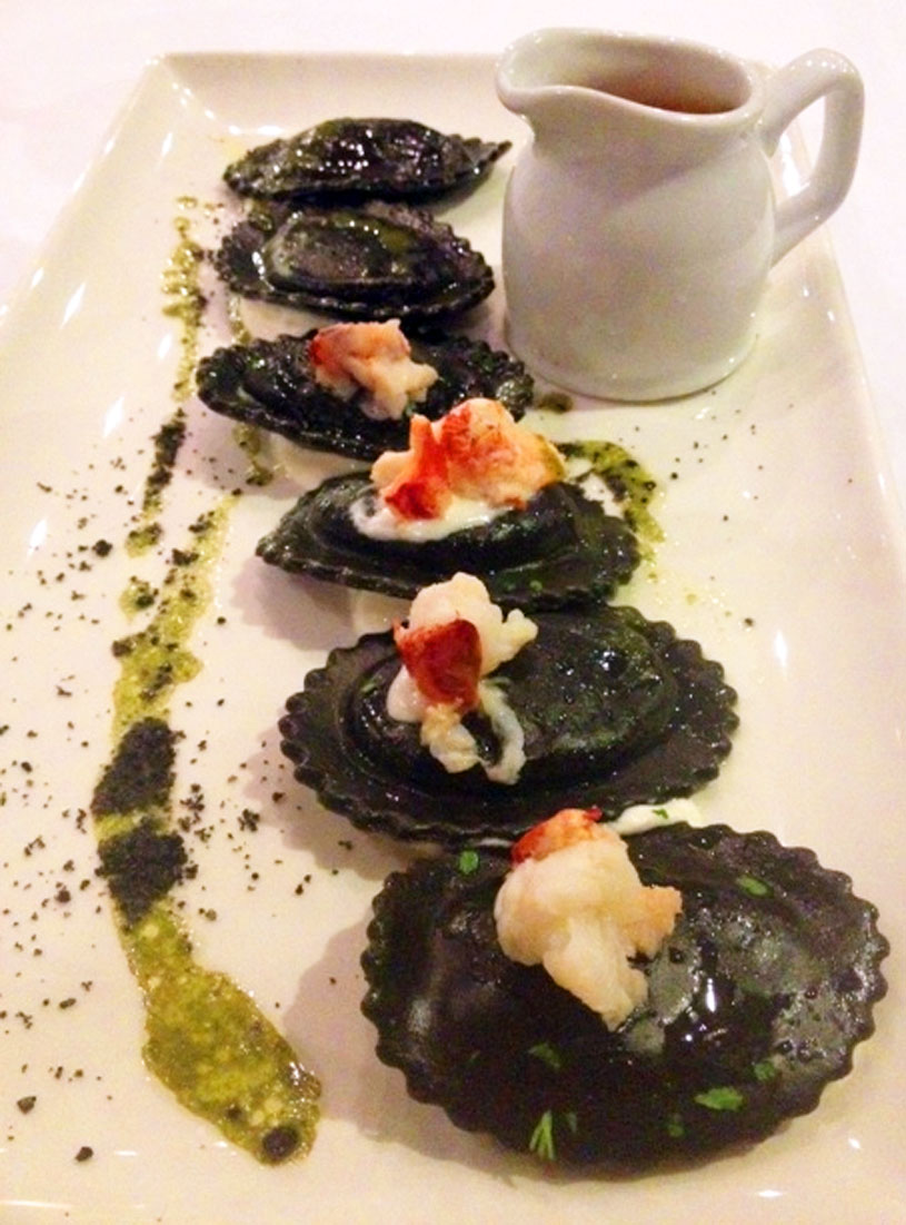 A Phoenician Kitchen Garden Hotel Phoenicia ravioli