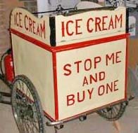 ice cream tricycle