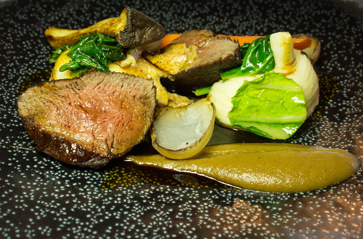 The Swan lavenham meat