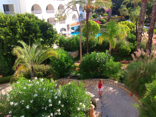 Vila Vita Parc garden