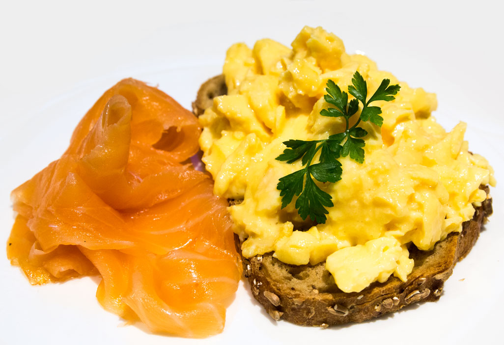Georgian House Hotel eggs
