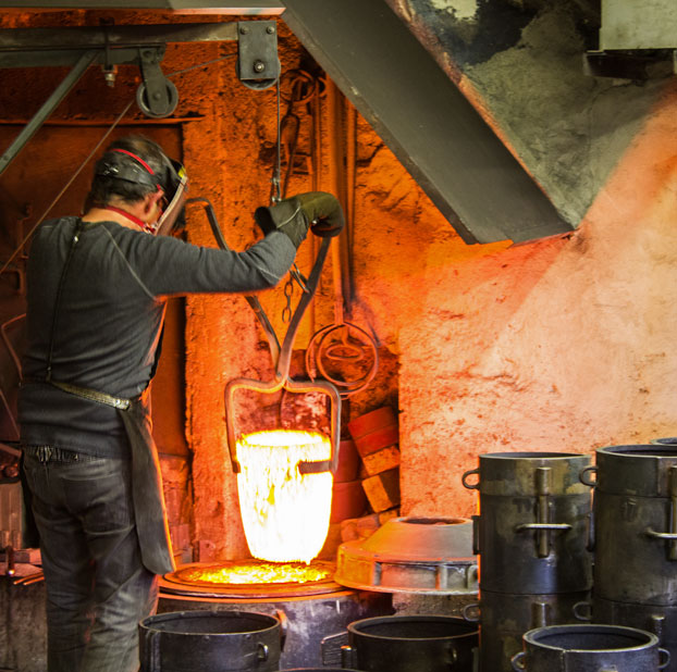 Obertino bells crucible