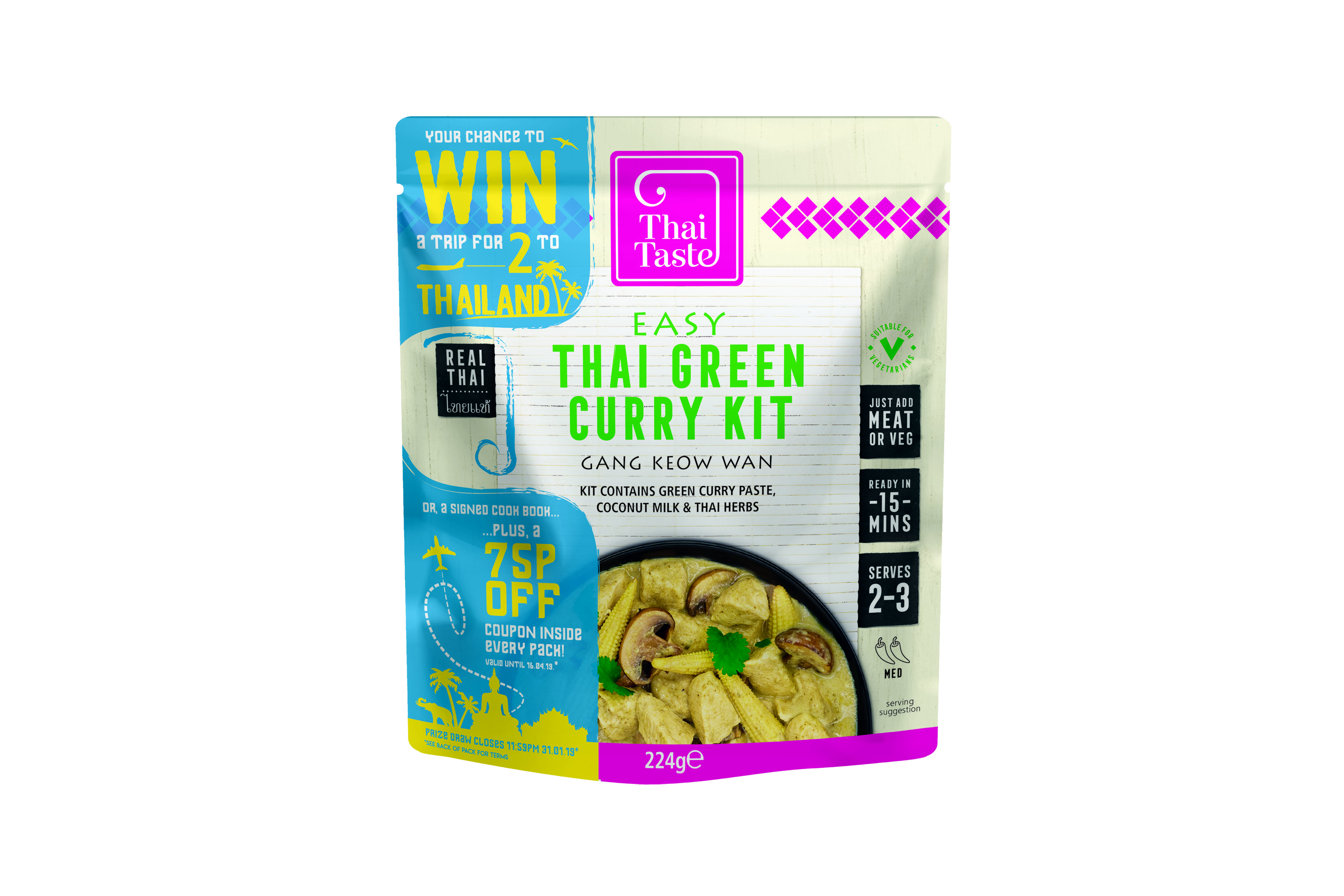 Thai Taste Green Curry and a competition