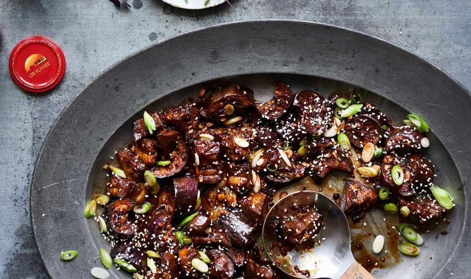 Lee Kum Kee and Ken Hom’s Spicy Aubergines