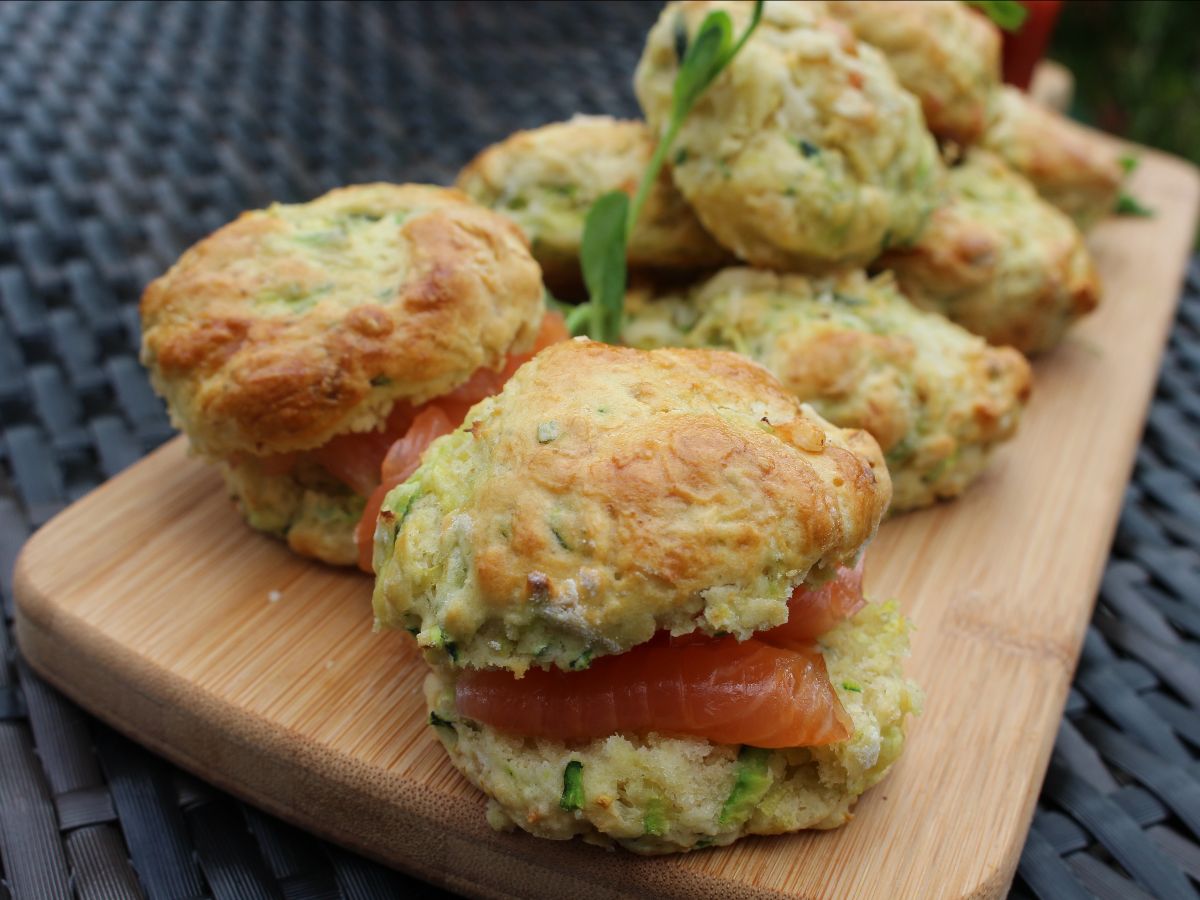 burpee courgette scones