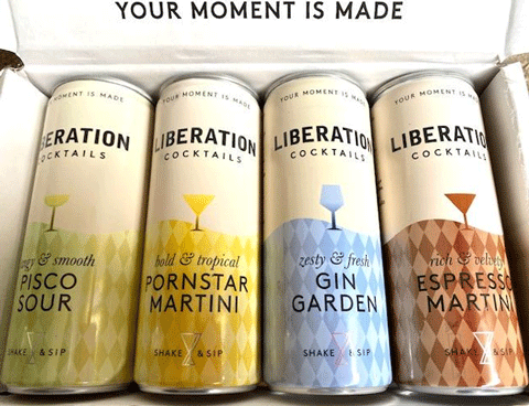 Liberation Cocktails 4-Can Gift Pack