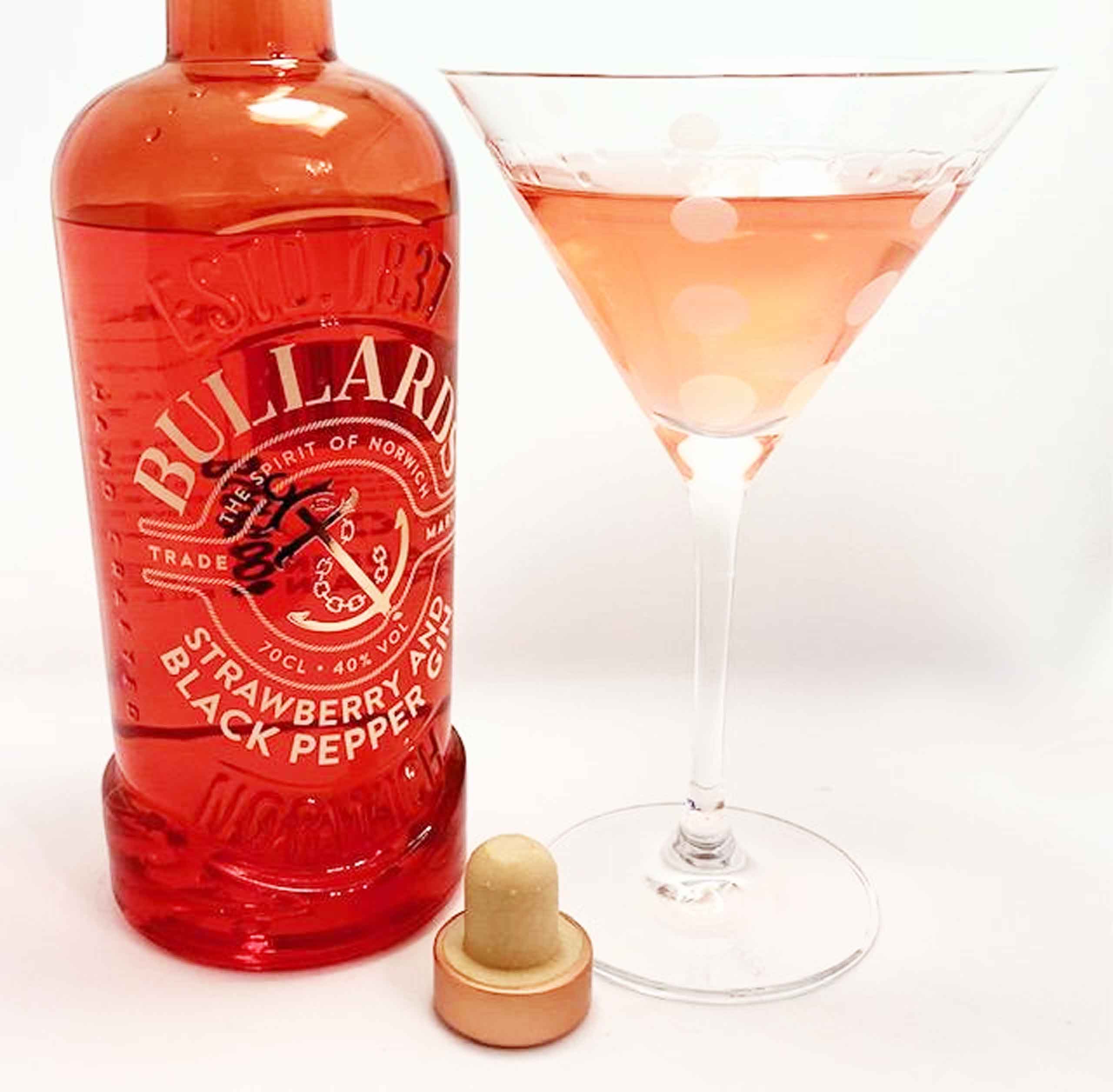 Bullards Strawberry and Black Pepper Gin