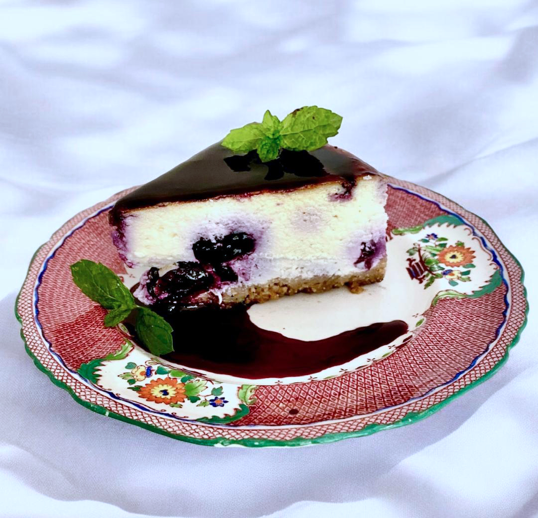 Blueberry cheesecake