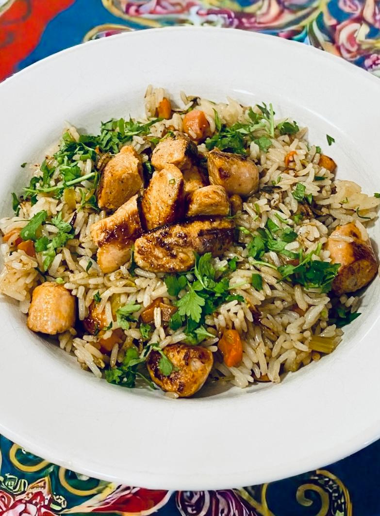 HECK Sriracha Sausage Rice