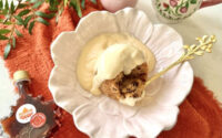 Maple Date Pudding
