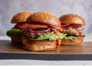 Maple Lamb Burger