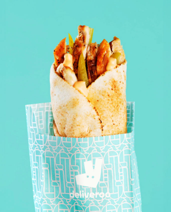 Shawarma with Deliveroo